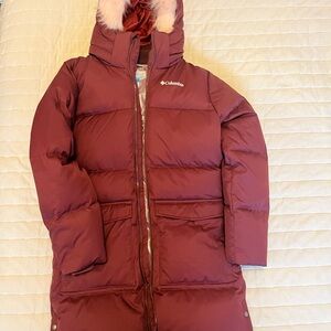 Columbia Maroon Insulated Jacket